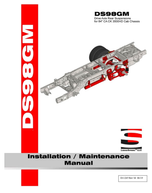 Installation Manual LiquidSpring LLC