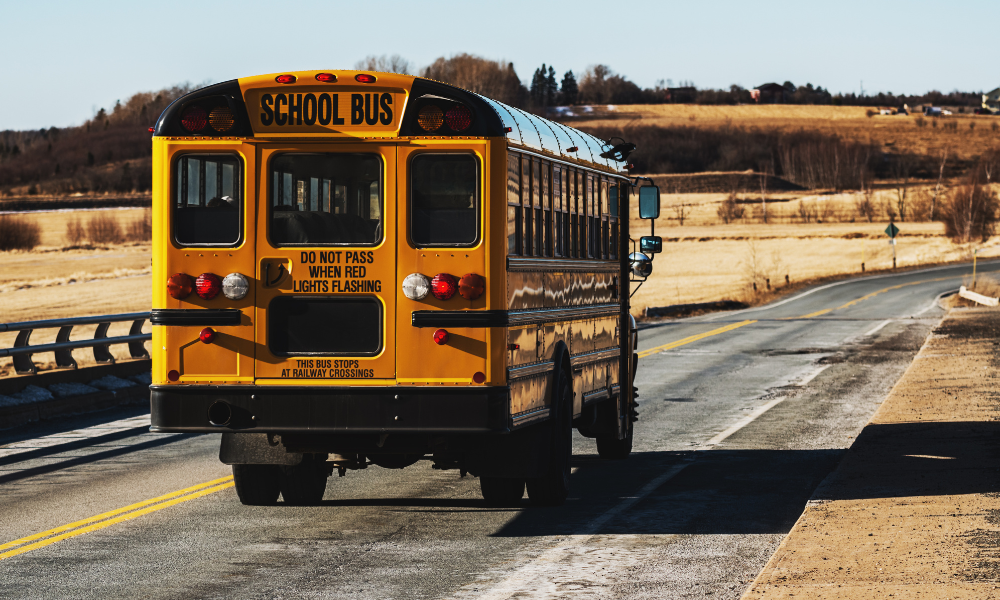 LiquidSpring helps rural school buses stay safe.