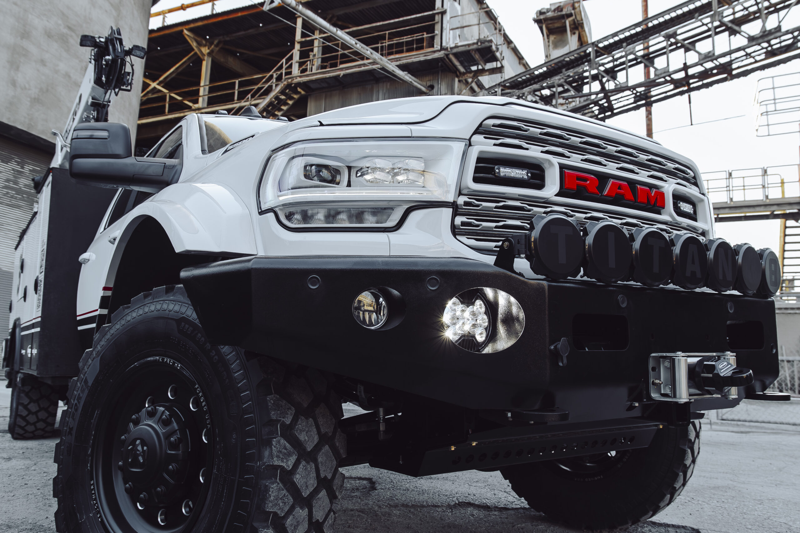 work truck suspension